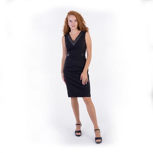 Network Dress Women Black